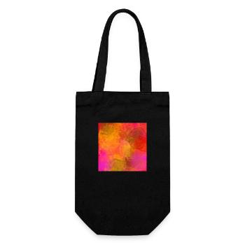 Fleck Design - Geschenkbeutel für Flaschen - Schwarz - Vorne