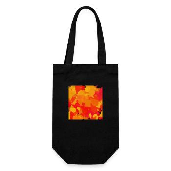 Des taches de couleur - Sac à bouteille - noir - Devant