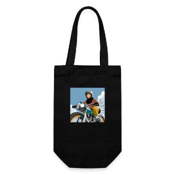 motarde japonaise - Sac à bouteille - noir - Devant