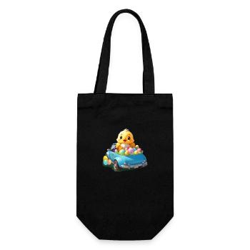 Chick Motorist - Gift Bag for Bottles - black - Front