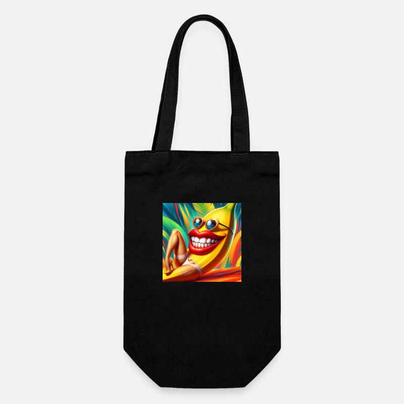 BANANE DRAGUEUSE - Sac à bouteille - noir