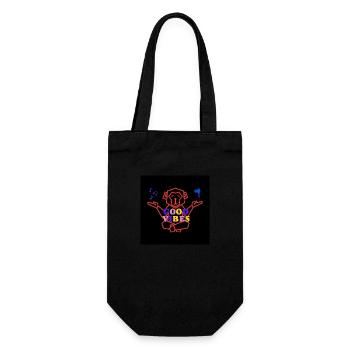 Positive vibes - Gift Bag for Bottles - black - Front