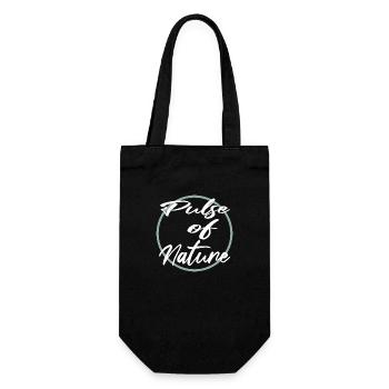 idée de cadeau d’écoute de battement de cœur - Sac à bouteille - noir - Devant