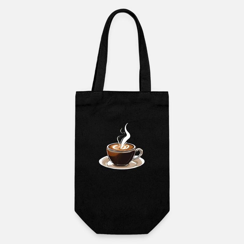 Tasse de café - Sac à bouteille - noir