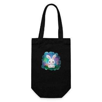 Lapin de Pâques Oeufs de Pâques Oeufs - Sac à bouteille - noir - Devant