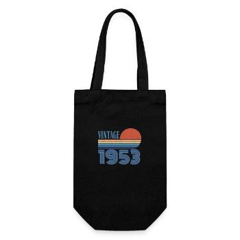 Vintage 1953 - Gift Bag for Bottles - black - Front