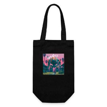 Limbo Cyber Palms - Gift Bag for Bottles - black - Front