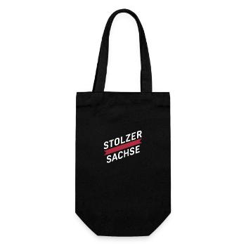 Fière Saxe Saxonne Patrie Amour Identité - Sac à bouteille - noir - Devant