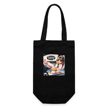 Passenger Princess - Geschenkbeutel für Flaschen - Schwarz - Vorne