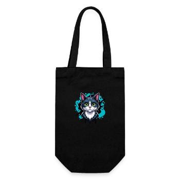 Chat - Sac à bouteille - noir - Devant