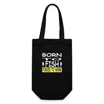 Angling - Gift Bag for Bottles - black - Front