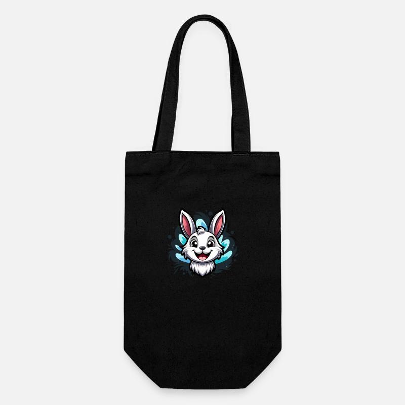 Lapin de Pâques - Sac à bouteille - noir