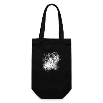 Motorcycle Bikerstyle Custom Bike Racing Splash - Gift Bag for Bottles - black - Front