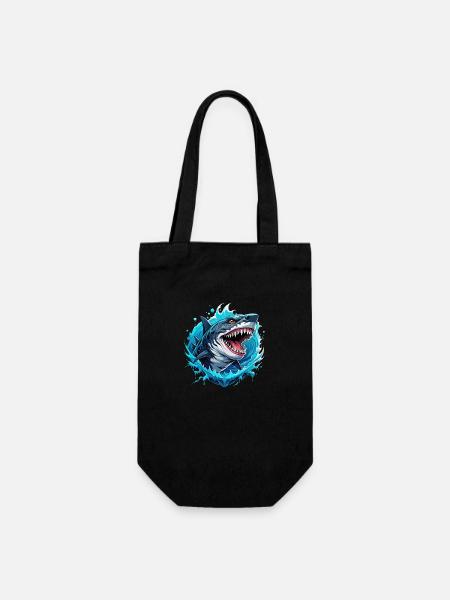 Megalodon - Sac à bouteille - noir