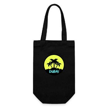 Dubai - Gift Bag for Bottles - black - Front