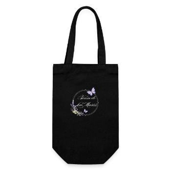 Team de La mariée papillon-idée cadeau Evjf - Sac à bouteille - noir - Devant
