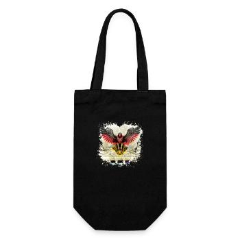 German eagle - Gift Bag for Bottles - black - Front