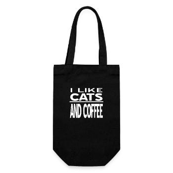 Félin - Sac à bouteille - noir - Devant