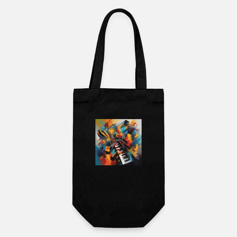 Symphonie de Couleurs - Sac à bouteille - noir