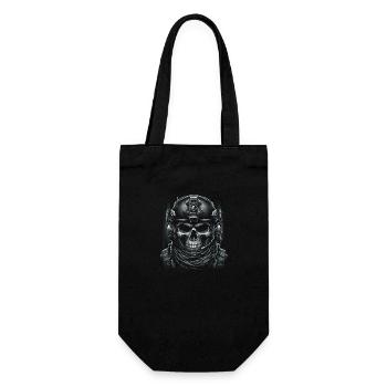Tactical Skull Commando - Gift Bag for Bottles - black - Front