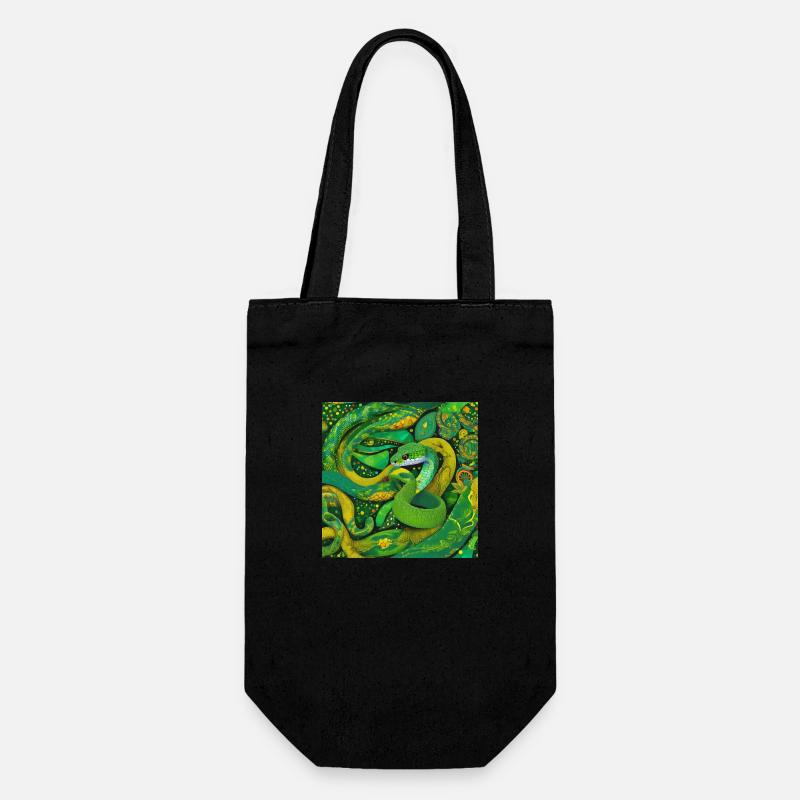 Serpent - Sac à bouteille - noir