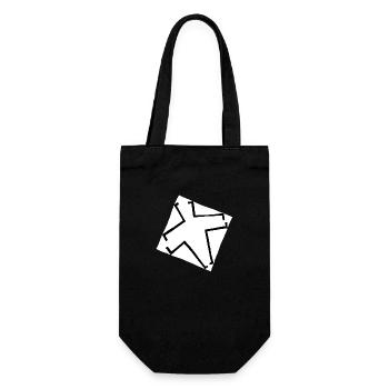 Brotherhood Banner - Gift Bag for Bottles - black - Front