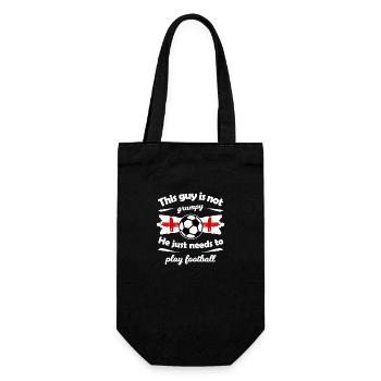 The England fans - Gift Bag for Bottles - black - Front
