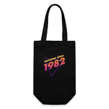 Rétro - Awesome since 1982 - Sac à bouteille - noir - Devant