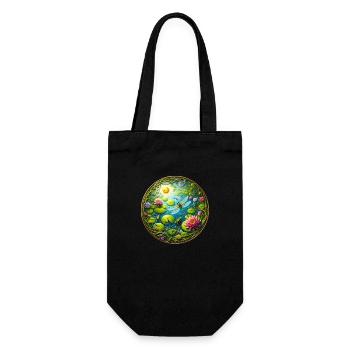 Lake Life - Gift Bag for Bottles - black - Front