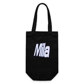 Mila - Gift Bag for Bottles - black - Front