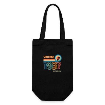 Vintage 1937 limited edition - Gift Bag for Bottles - black - Front