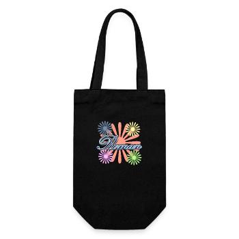 Roman2 - Gift Bag for Bottles - black - Front