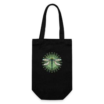 Dragonfly - Gift Bag for Bottles - black - Front