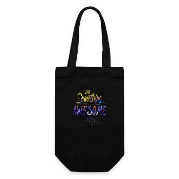 slogan illustration style art vector fashion graphics - Gift Bag for Bottles - black - Front