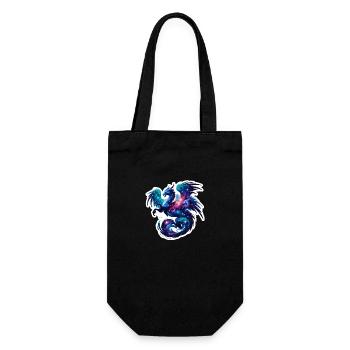 Horoscope astrologique de la constellation du Dragon - Sac à bouteille - noir - Devant