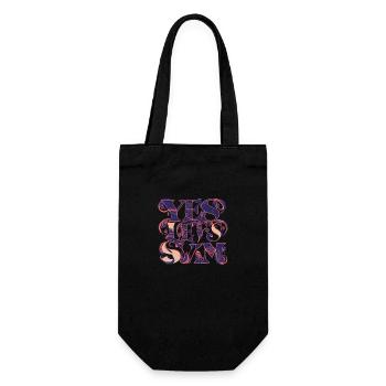 Découvrez le paradis aquatique ! - Sac à bouteille - noir - Devant