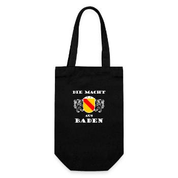 The power from southern Germany - Gift Bag for Bottles - black - Front