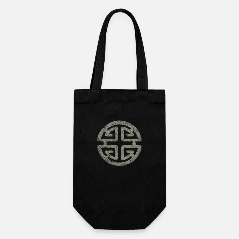Dragon - Symbole chinois - Horoscope - Sac à bouteille - noir