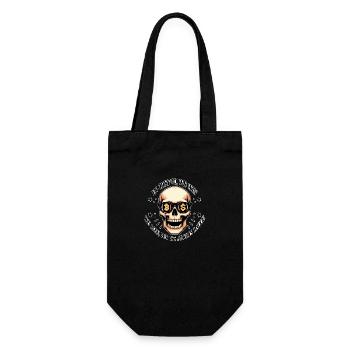 For crypto fans - Gift Bag for Bottles - black - Front