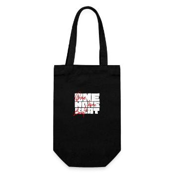 One More Beat - Geschenkbeutel für Flaschen - Schwarz - Vorne
