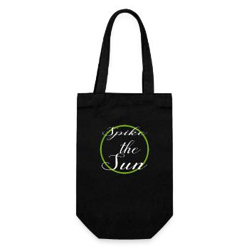 Beach Volleyball Joke Funny Quote Sunlit Scenes - Gift Bag for Bottles - black - Front