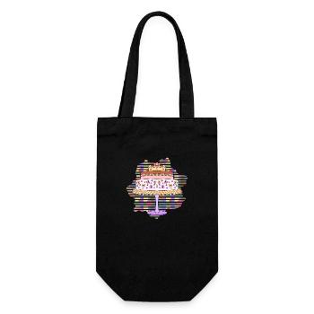 Cake - Gift Bag for Bottles - black - Front