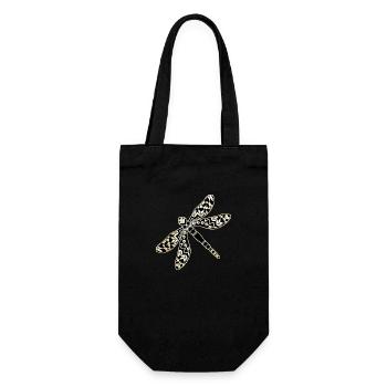 Libellule - Sac à bouteille - noir - Devant