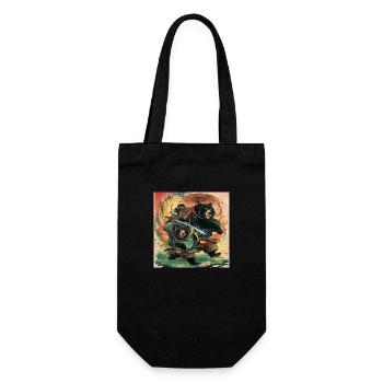 T-shirt Ours 11 - Sac à bouteille - noir - Devant