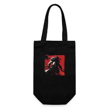 Barbarenhorde - Geschenkbeutel für Flaschen - Schwarz - Vorne
