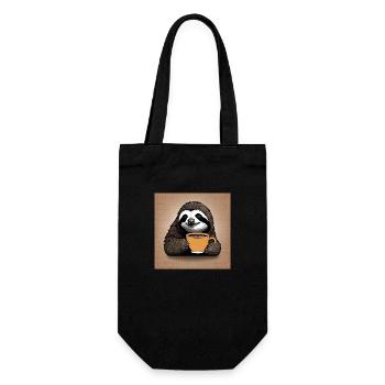 wonder 1698652695236 - Geschenkbeutel für Flaschen - Schwarz - Vorne