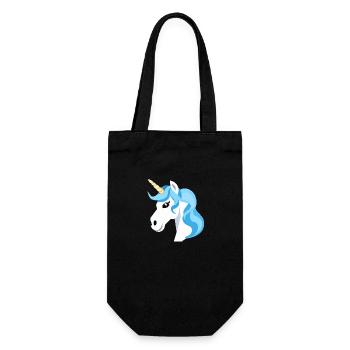 Licorne arc-en-ciel Licorne Cheval arc-en-ciel LGBTQ 1 - Sac à bouteille - noir - Devant