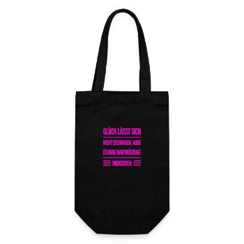 I'm stubborn - Gift Bag for Bottles - black - Front