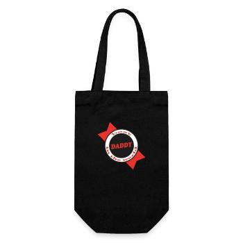 The best DADDY - Sac à bouteille - noir - Devant