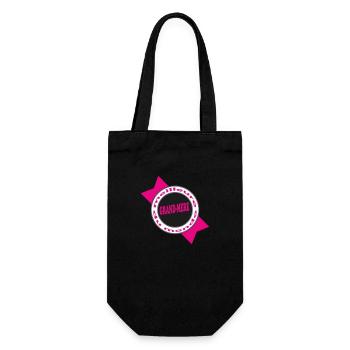 Best Grandmother - Gift Bag for Bottles - black - Front